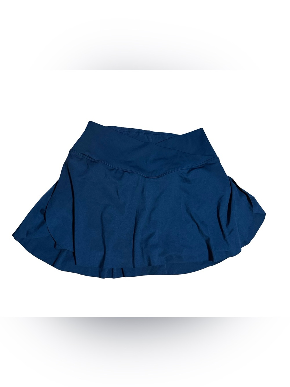 Halara LARGE Black Athletic Skirt with Shorts and Pockets V-waist Flared Hem